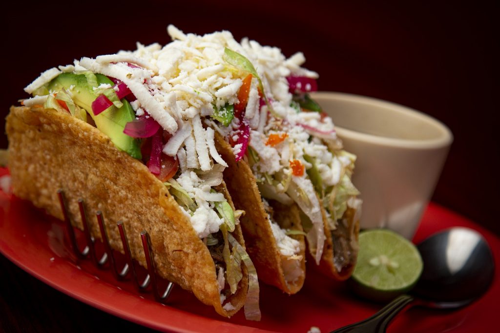 tacos méxicain pour perdre du poids