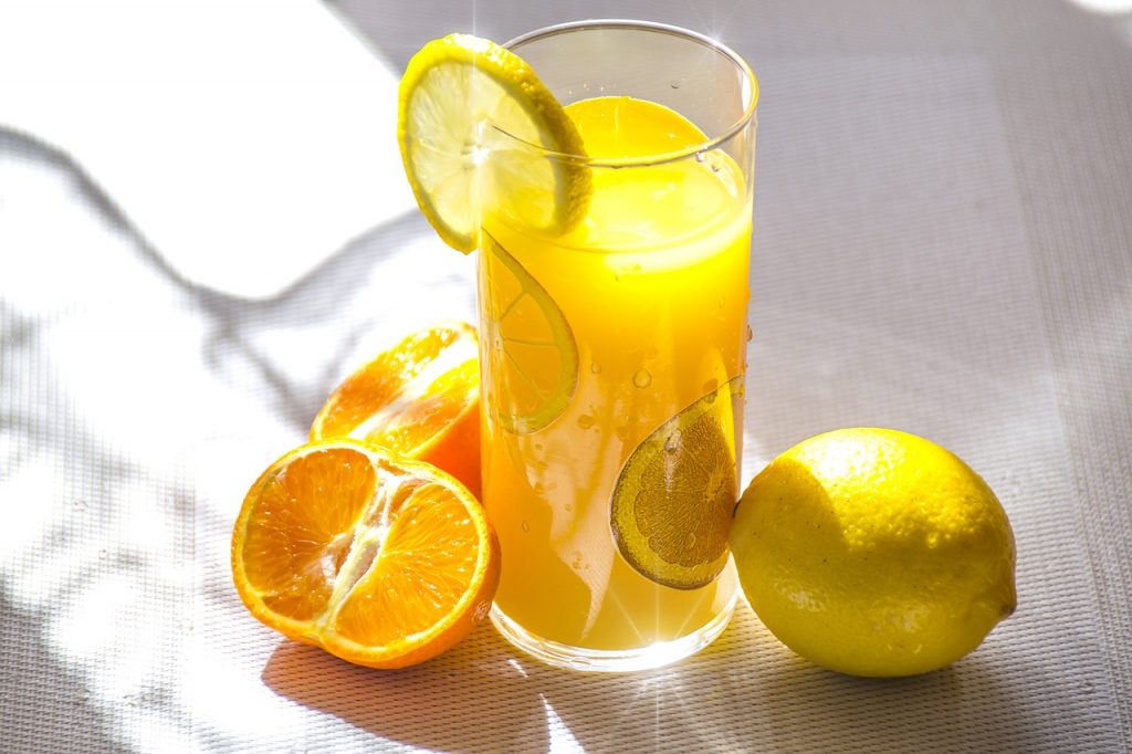 jus de citron à jeun